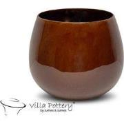 Villa Pottery  Bruine pot Morocca  - 16