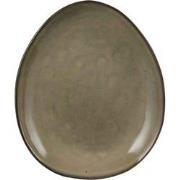 Mica Decorations tabo bord ovaal creme maat in cm: 22 x 18