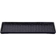 PTMD Schaal Grail - 38x13x2 cm - Aluminium - Zwart