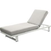 Kazoku lounger aluminium salix wheat AW