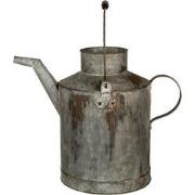 Clayre & Eef Decoratie Gieter  48x29x52 cm Grijs Metaal Woonaccessoire...