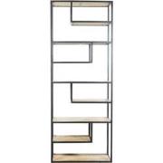 Vakkenkast Huub Hout 210 x 80 cm - Roomdivider