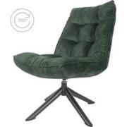 Fauteuil Dorus Adore Velvet - Army Green 29