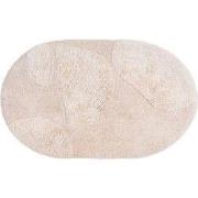 Badmat Boaz - Beige Ovaal 50 x 80 cm