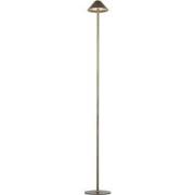 QUTE LED vloerlamp 3W 320Lm IP54, herlaadbaar, batterij incl, brons