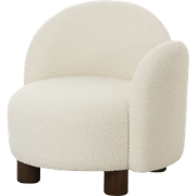 Isabeau fauteuil bouclé wit