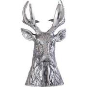 PTMD Deco Object Mirren - 17x12x22 cm - Aluminium - Zilver