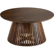 J-line - Tafel Vincent Mangohout Bruin Medium - 80x80x39.5cm