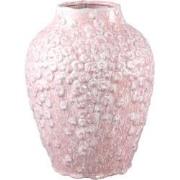 PTMD Bloempot Avis - 26x26x35 cm - Keramiek - Roze