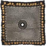J-Line - Kussen Ibiza Textiel Zwart - 45x45x10.5cm