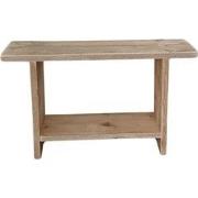 Wood4you - Houten bankje - 70Bx49Hx18D - sloophout - Bijzettafel - Hal...