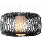 Fine Asianliving Bamboe Hanglamp Zwart D50xH30cm Noah