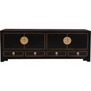 Fine Asianliving Chinese TV Kast Onyx Zwart - Orientique Collection