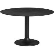 Eetkamertafel rond Ø130, Black antique