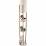 Lamp met 3 ronde planken H135 cm - CIRCLE