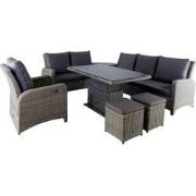 Loungeset Allentown Chocolate Taupe