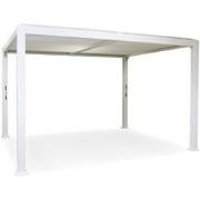 Overkapping vierkant M Alvaro Gazebo 360 x 300 cm Matt white