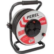 Professionele neopreen kabelhaspel 40 m 3g2.5 4 stopcontacten penaarde