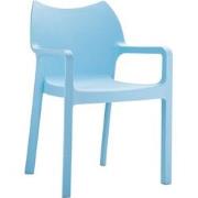 Terras stoel VIVA blauw