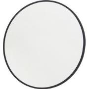 Spiegel Rond - Zwart Metaal - 55x3x55cm - Rosie