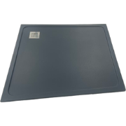 Composiet douchebak schuine zijde met Rand Lisa ECO 109.5x115cm Egaal ...