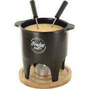 OTIX Kaasfondue set - fonduepannen met brander - 2 personen - met vork...