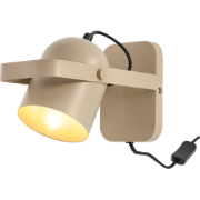 Nesvik wandlamp beige - 15 x 10,7 cm