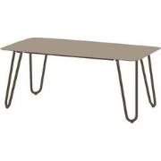 4 Seasons Outdoor Cool lounge tuintafel 110x59x45 cm - taupe