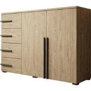 Meubella Dressoir Valetta - Eiken - 134 cm