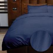 Emboss Dekbedovertrekset Geometric - Donkerblauw - 240x220 + 2*60x70 c...
