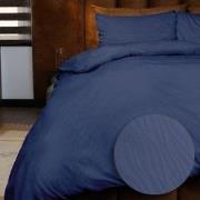 Emboss Dekbedovertrekset Zebra - Donkerblauw - 200x220 + 2*60x70 cm