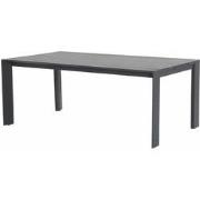 Garden Impressions Malakka lounge dining tafel 170x100 cm - donker gri...