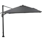 Garden Impressions Zweefparasol Hawaii Deluxe 300x300 - donker grijs -...