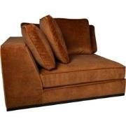 PTMD Block Sofa Corner Piece Adore 28 Rust