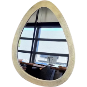 Benoa Dulac Large Brass Egg-shaped Mirror 60 cm