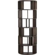 Light&living Kast 76x38x210 cm LOUISA hout donker bruin