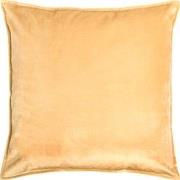 QUVIO Sierkussenhoes - 45x45cm – Fluweel - Beige