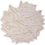 PTMD Ceanna Cream MDF Wall Panel Wavy Round S
