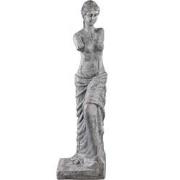 PTMD Olivette Black Cement Women Statue L