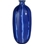 Mica Decorations Vaas Montello - 19x19x45 cm - Glas - Blauw