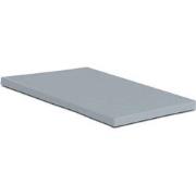 H&D Topper Hoeslaken - 100% Jersey Katoen - 90x200 cm - Tot 15cm matra...