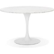 Ronde eettafel WITNEY wit