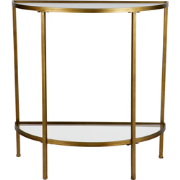 BePureHome Goddess Sidetable - Metaal - Antique Brass - 75x37x75