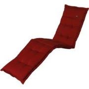 Madison - Ligbedkussen Rib red - Ca. 200x65 cm