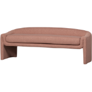 BePureHome Zone Bankje - Polyester - Rose Dust - 58x160x55