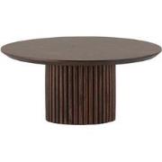 Salontafel Ø90, Mango Dark Walnut