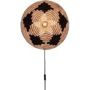 Wandlamp Andros - Naturel/Zwart - Ø45cm