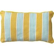 Dutch Decor STRIPES - Kussenhoes katoen 30x50 cm - Lemon - geel - stre...