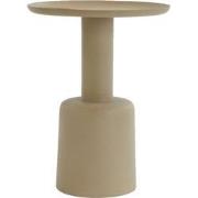 Bijzettafel Milaki - Beige - Ø39cm