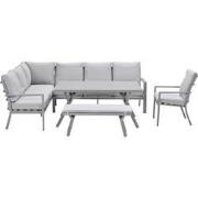 Garden Impressions Senja lounge dining set 5-delig links incl. stoel -...